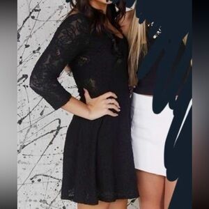 Abercrombie & Fitch Lace Skater Dress